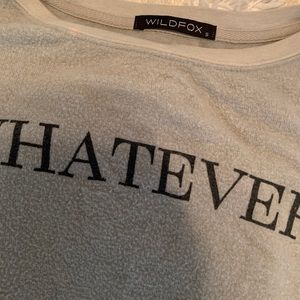WILDFOX “Whatever” Baggy Beach Jumper